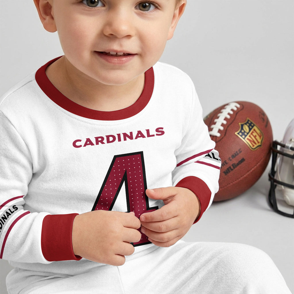 Arizona Cardinals Football!! Inspired Bamboo Two Piece Long Sleeve Pajama Set