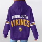 Minnesota V. Football Waffle Hoodie