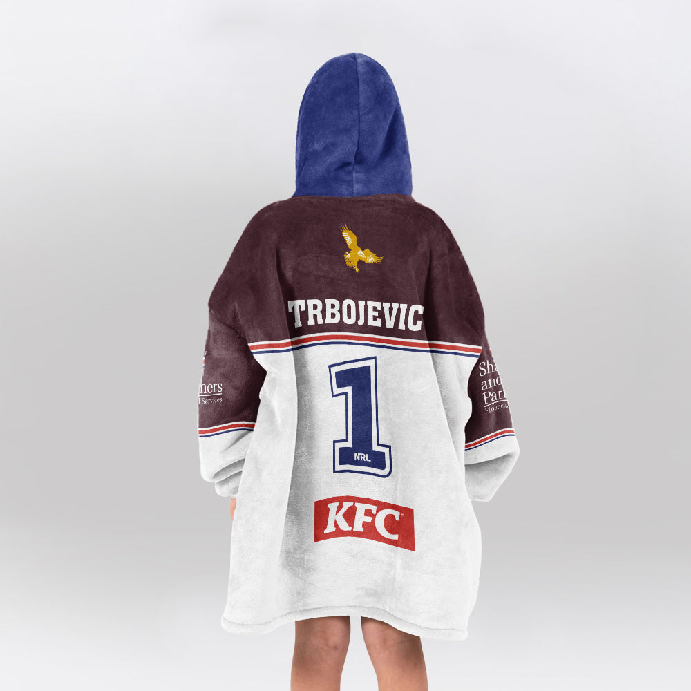 Manly Warringah Unisex Blanket Hoodie