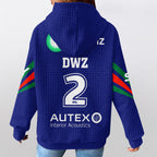 New Zealand 2026 Home Unisex Waffle Hoodie