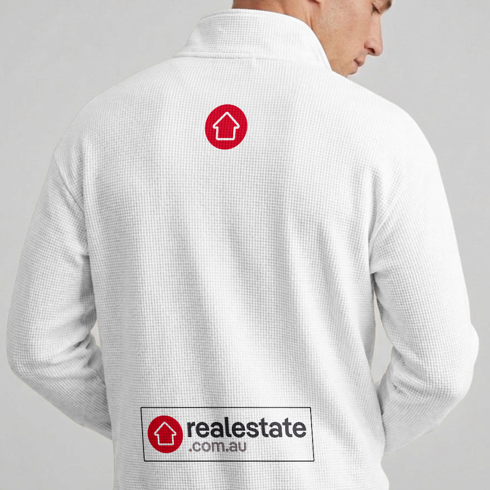 Sydney Football Unisex Quarterzip Waffle Sweatshirt