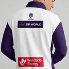 Fremantle Dockers Quarterzip Waffle Sweatshirt