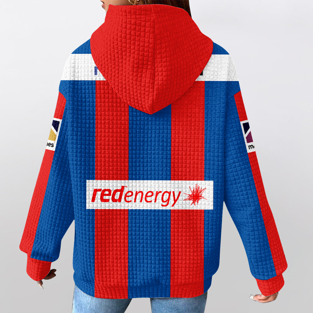 Newcastle Unisex Home Waffle Hoodie