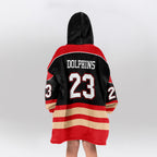 Dolphins Unisex Blanket Hoodie