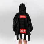 Collingwood Football Blanket Hoodie
