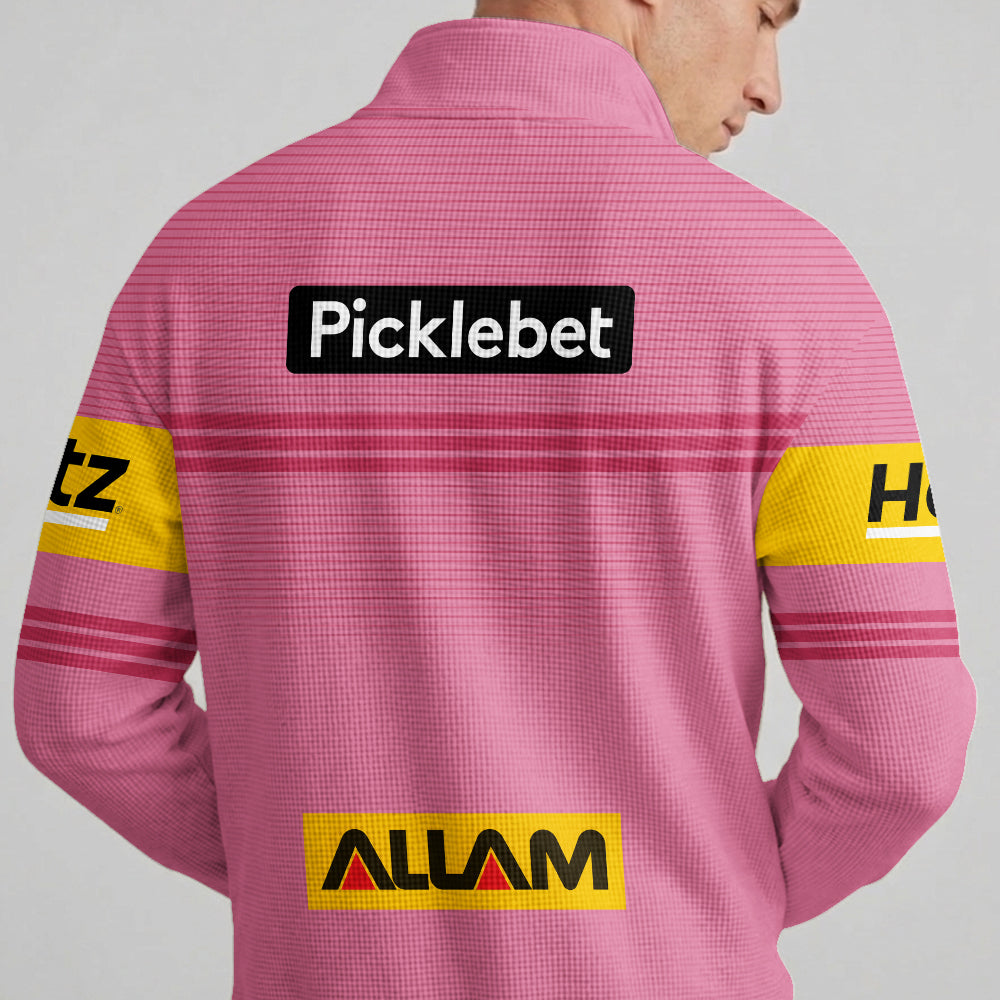 Penrith Quarterzip Waffle Sweatshirt
