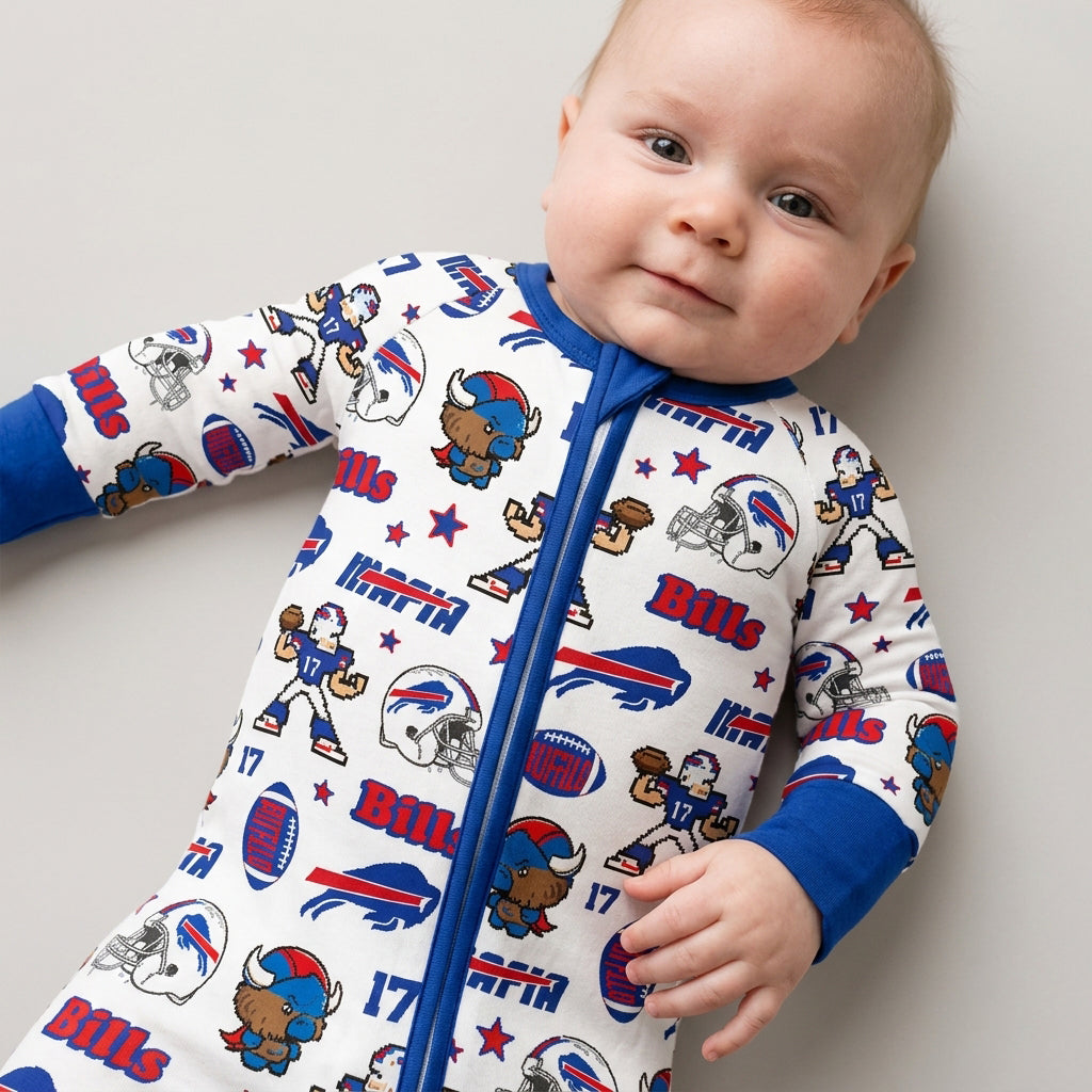 Buffalo Football! Inspired Bamboo Convertible Zippy