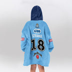 NSW Blues Rugby Blanket Hoodie