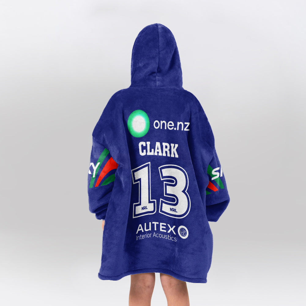 New Zealand 2026 Home Erin Clark 13 Unisex Blanket Hoodie
