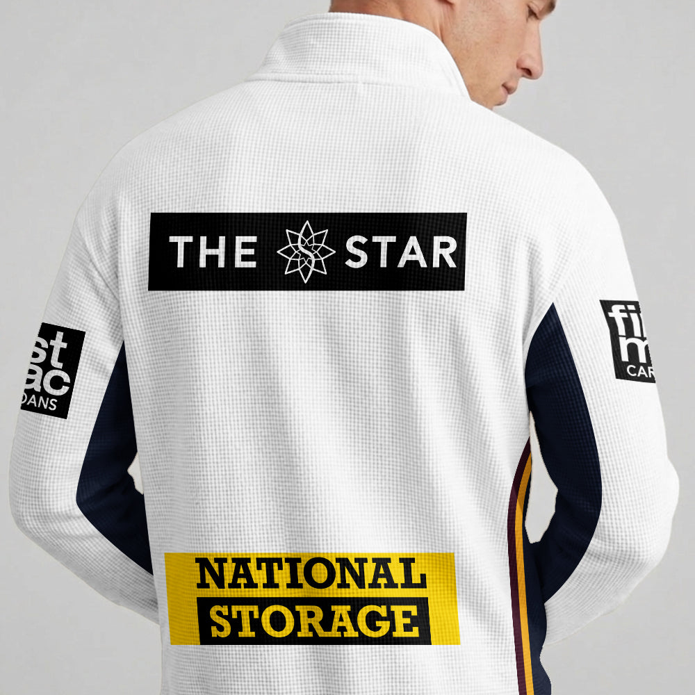 Brisbane Quarterzip Waffle Sweatshirt