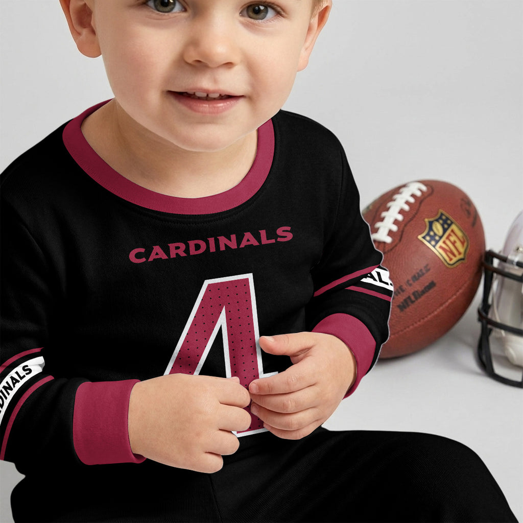 Arizona Cardinals Football!! Inspired Bamboo Two Piece Long Sleeve Pajama Set