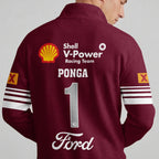 Queensland Rugby 2026 Ponga Quarterzip Waffle Sweatshirt