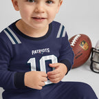 NE Football! Inspired Bamboo Two Piece Long Sleeve Pajama Set