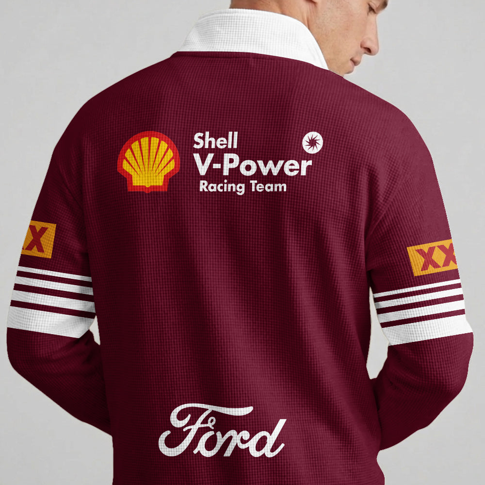 Queensland Rugby 2026 Quarterzip Waffle Sweatshirt