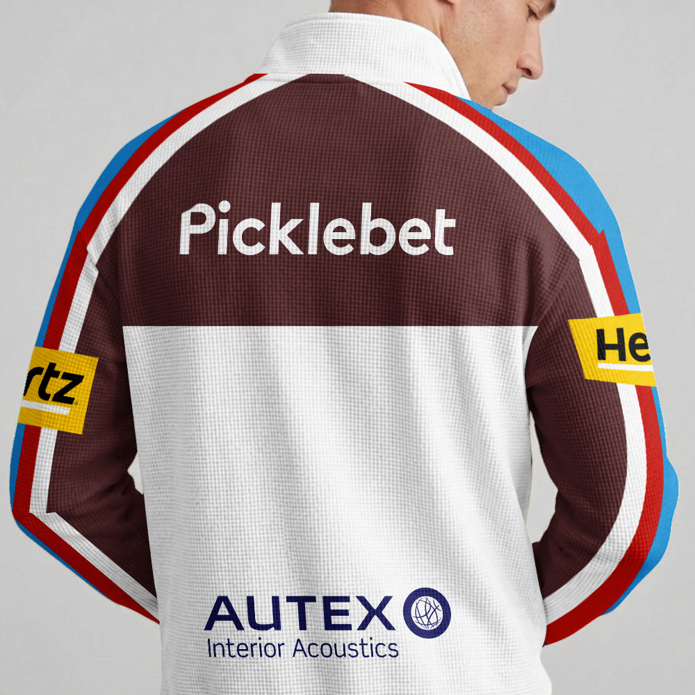 Penrith Quarterzip Waffle Sweatshirt