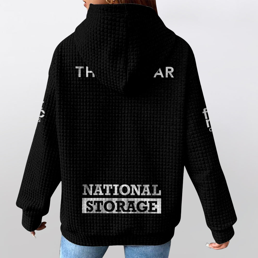 Brisbane Unisex Waffle Hoodie