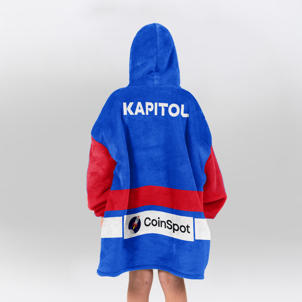 Western Bulldogs Unisex Blanket Hoodie