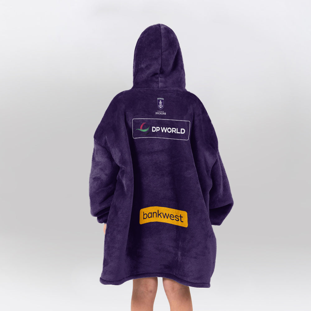 Fremantle Dockers Unisex  Blanket Hoodie