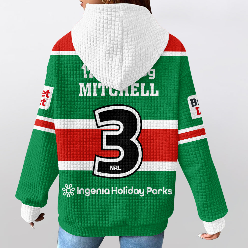 South Sydney Mitchell 3 Waffle Hoodie