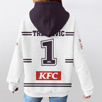 Manly Warringah Trbojevic 1 Away Waffle Hoodie