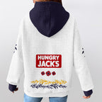 Adelaide Football 2026 White Waffle Hoodie