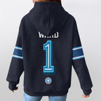 Tennessee T. Rivalries Ward 1 Football Waffle Hoodie