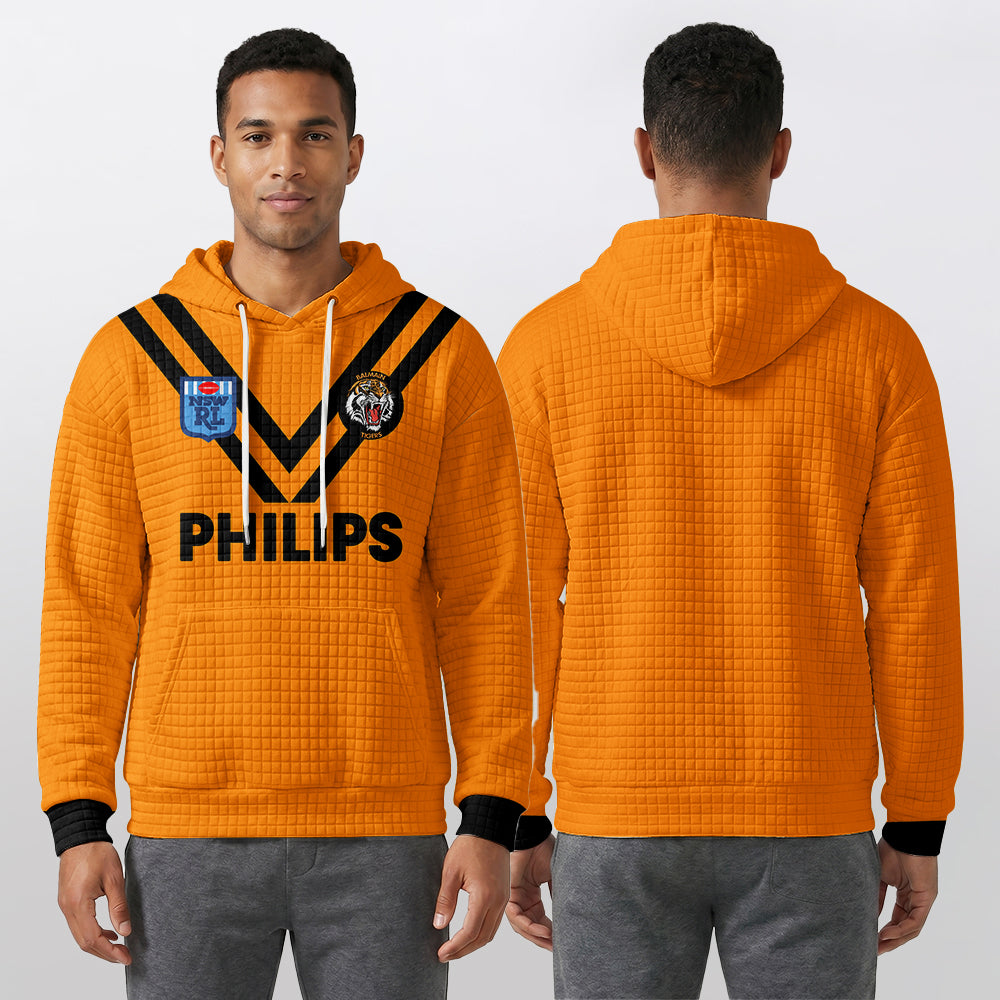 Wests Unisex Balmain 1989 Waffle Hoodie