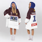 Manly Warringah Unisex Blanket Hoodie