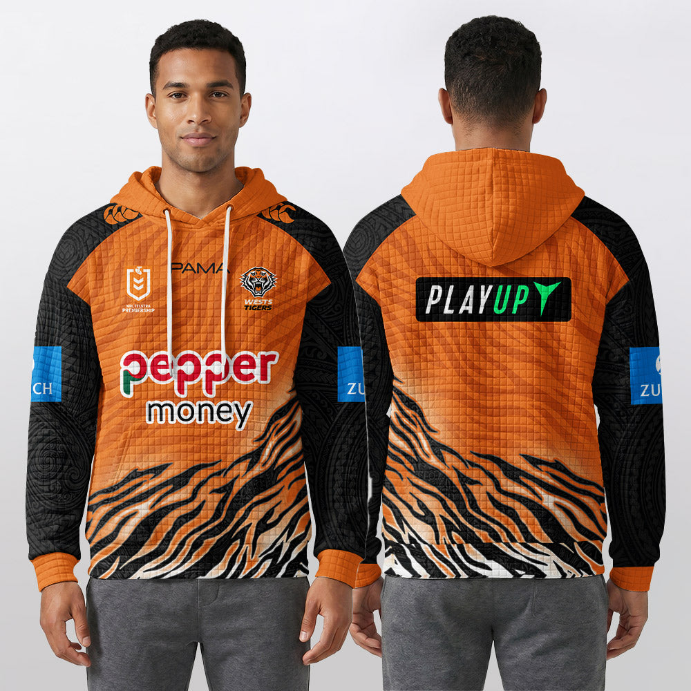 Wests Unisex Cultural Waffle Hoodie