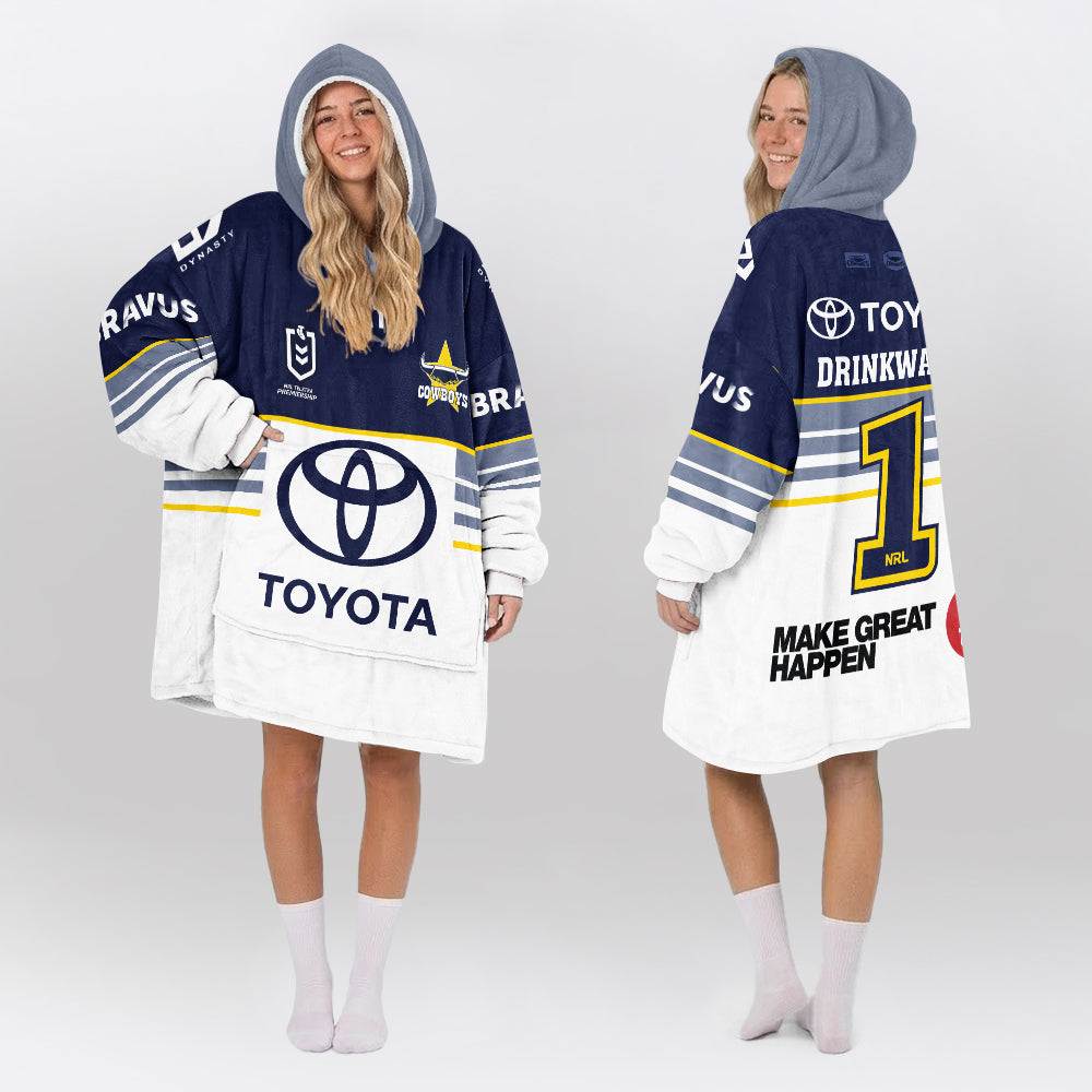 North Queensland Drinkwater 1 Home Blanket Hoodie