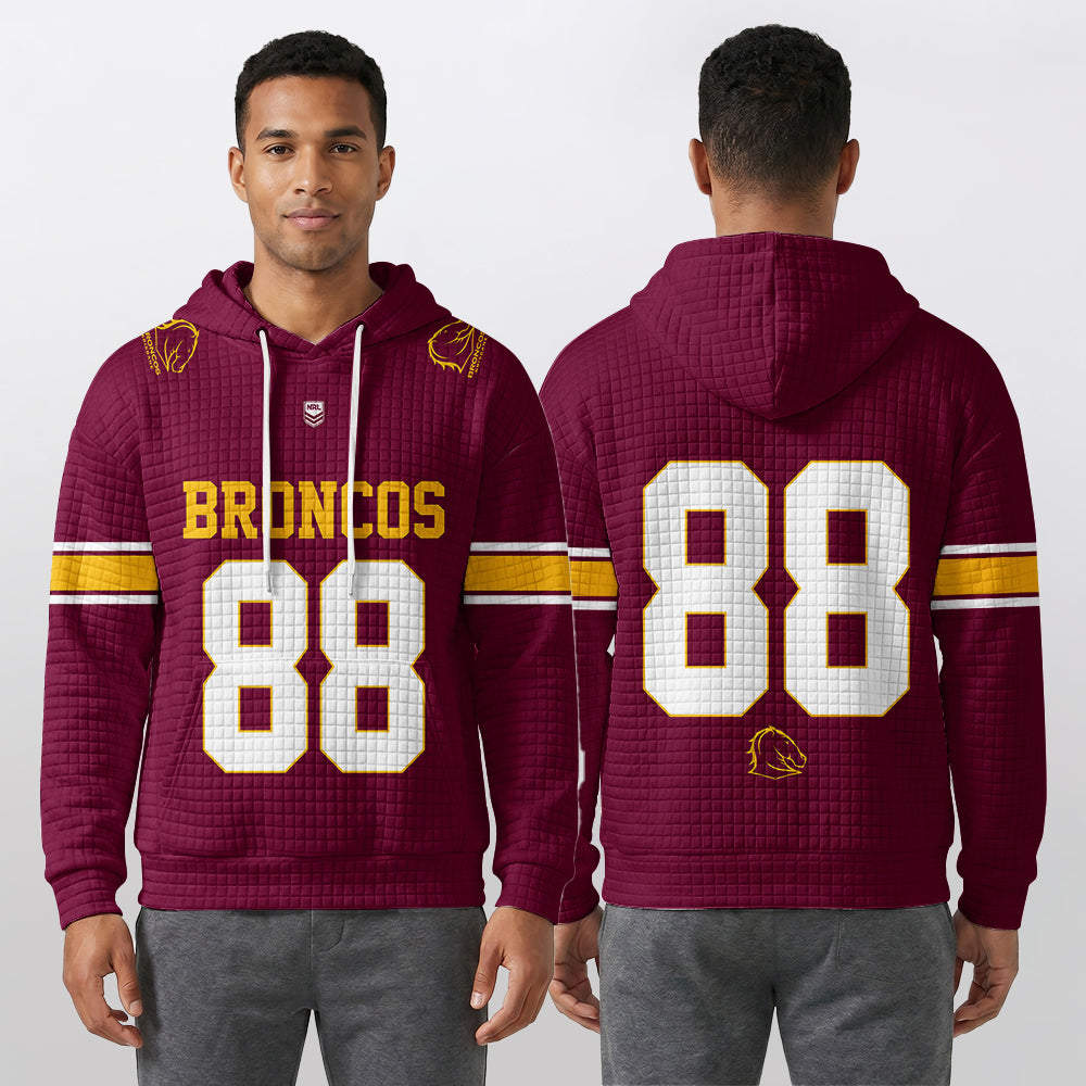 Brisbane Unisex Waffle Hoodie