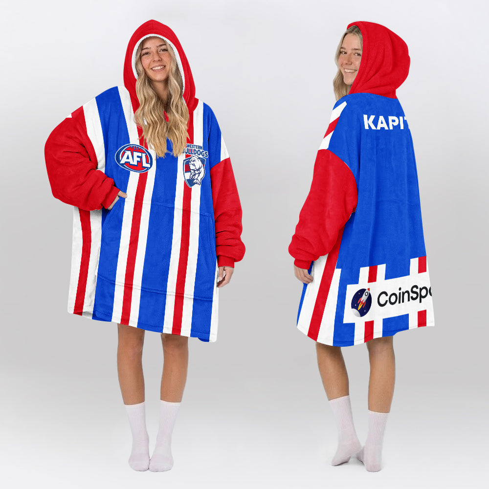 Western Bulldogs Unisex Blanket Hoodie