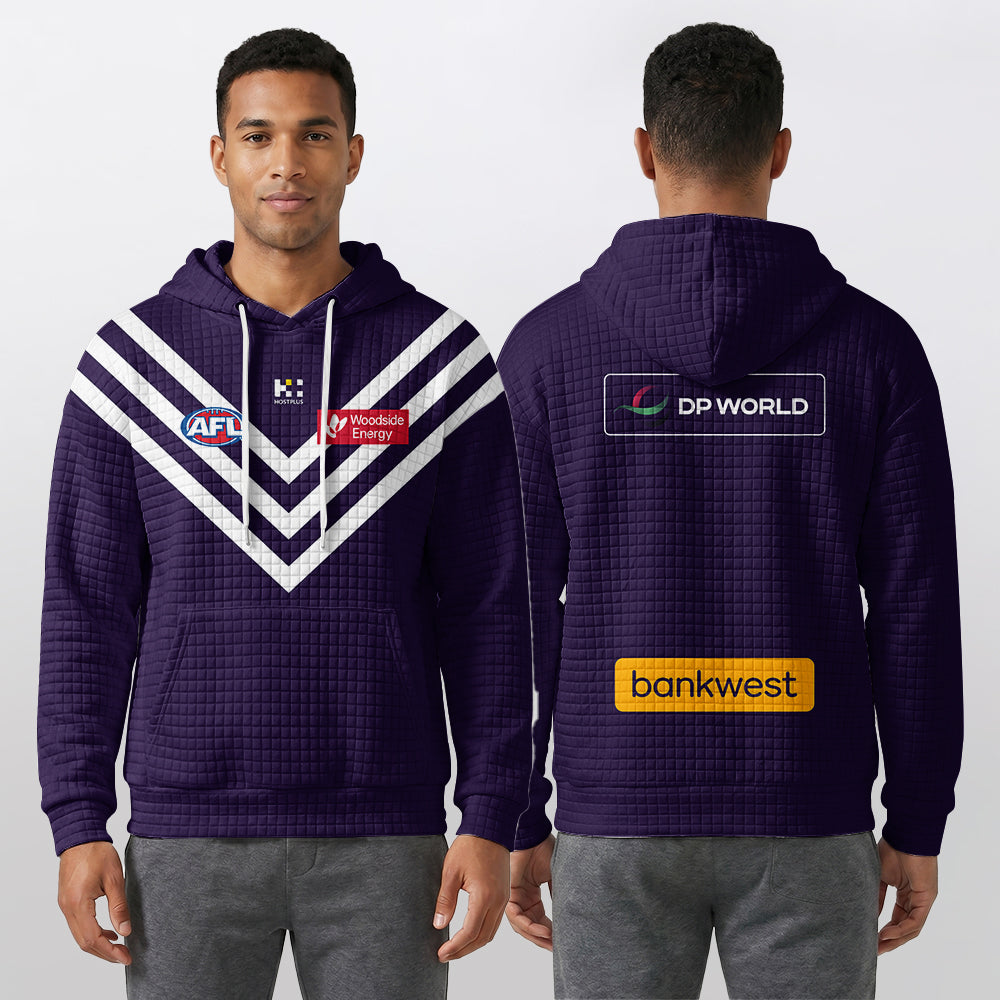 Fremantle Dockers Unisex Waffle Hoodie