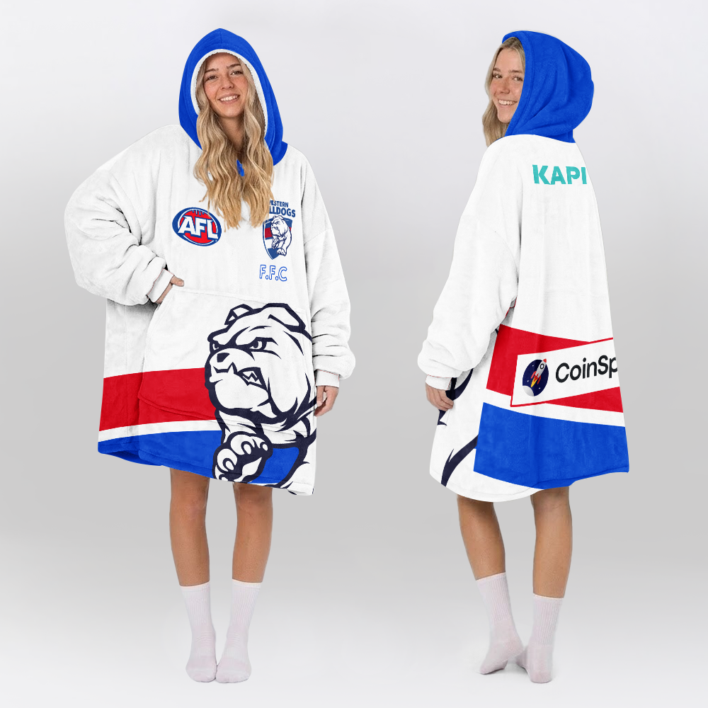 Western Bulldogs Unisex Blanket Hoodie