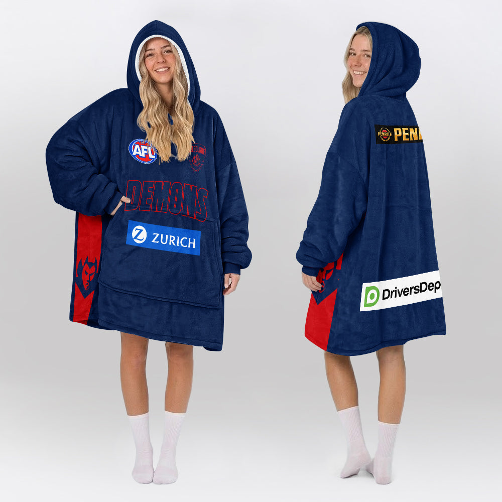 Melbourne Unisex Blanket Hoodie