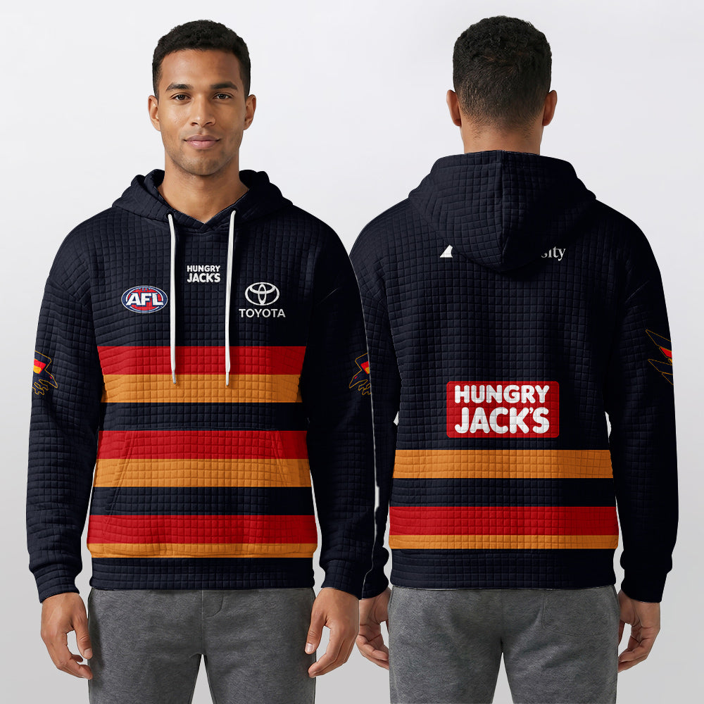 Adelaide Football 2026 Home Waffle Hoodie