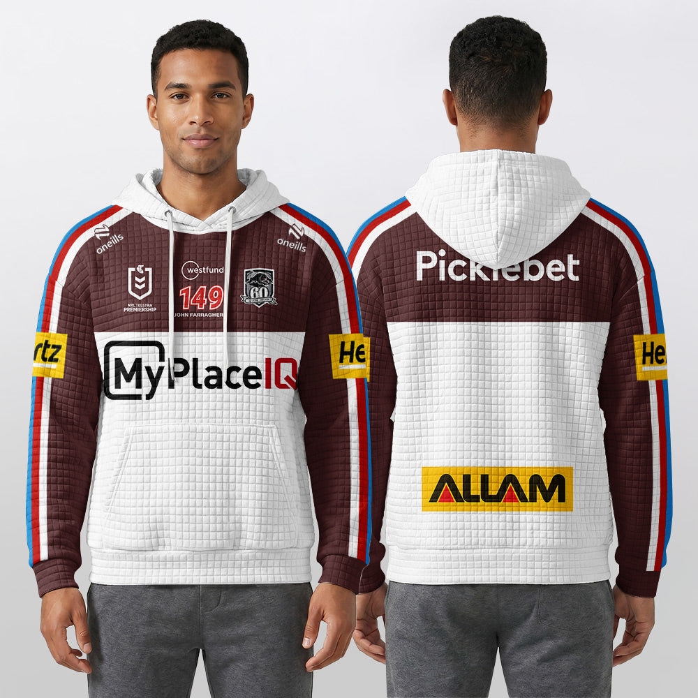 Penrith Unisex Home Waffle Hoodie