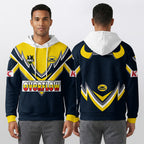North Queensland 2000 Alternate Away Retro Waffle Hoodie