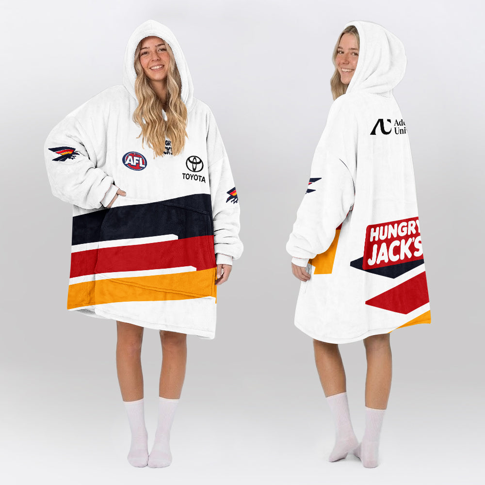Adelaide Football 2026 Away Blanket Hoodie
