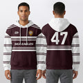 Manly Warringah 47 Waffle Hoodie
