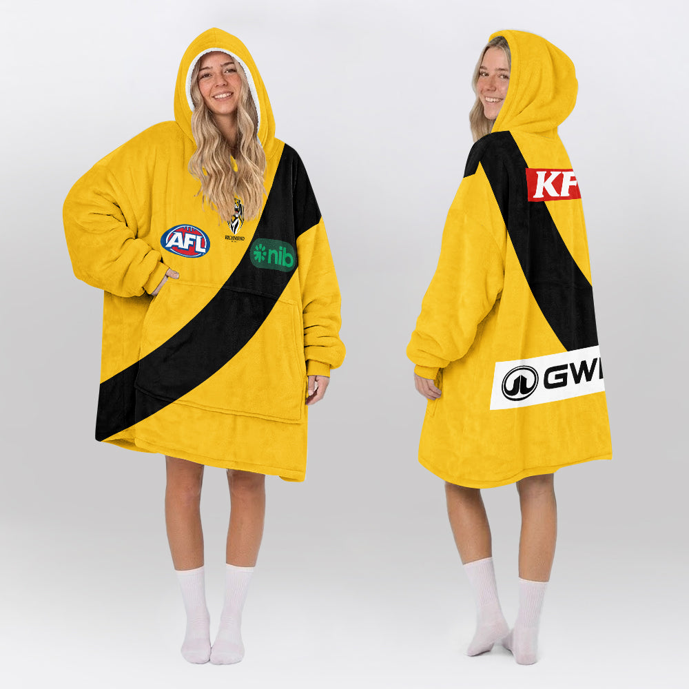 Richmond Tigers Blanket Hoodie