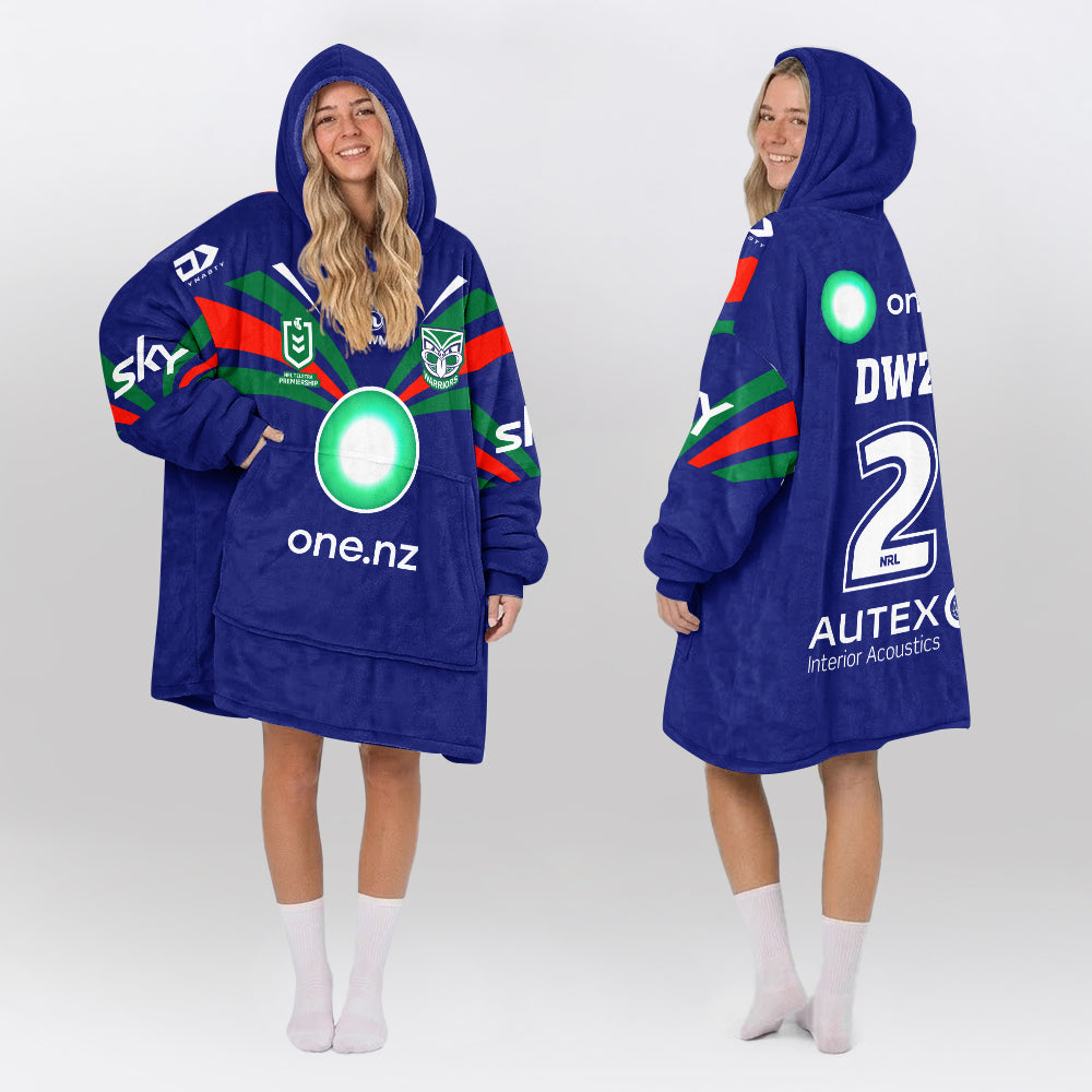 New Zealand 2026 Home DWZ 2 Unisex Blanket Hoodie
