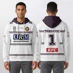 Manly Warringah Trbojevic 1 Away Waffle Hoodie