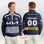 Brisbane Quarterzip Waffle Sweatshirt
