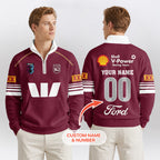 Queensland Rugby 2026 Quarterzip Waffle Sweatshirt