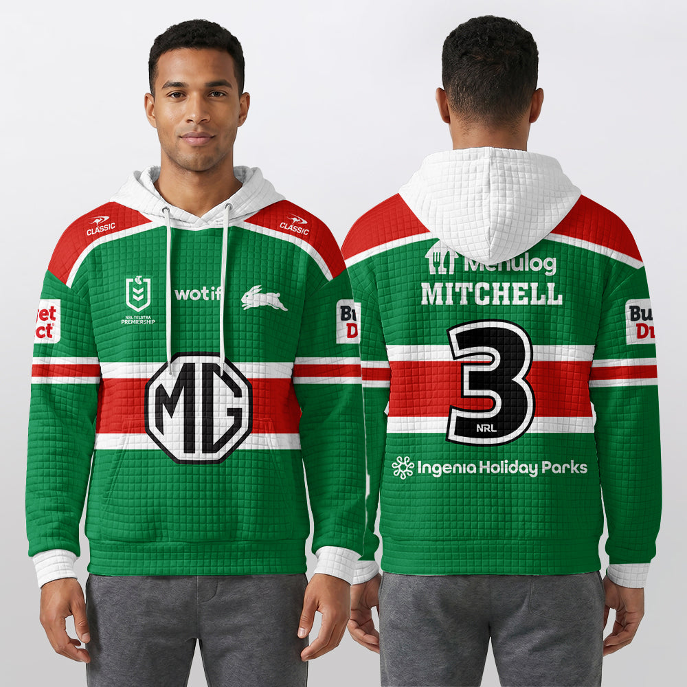 South Sydney Mitchell 3 Waffle Hoodie