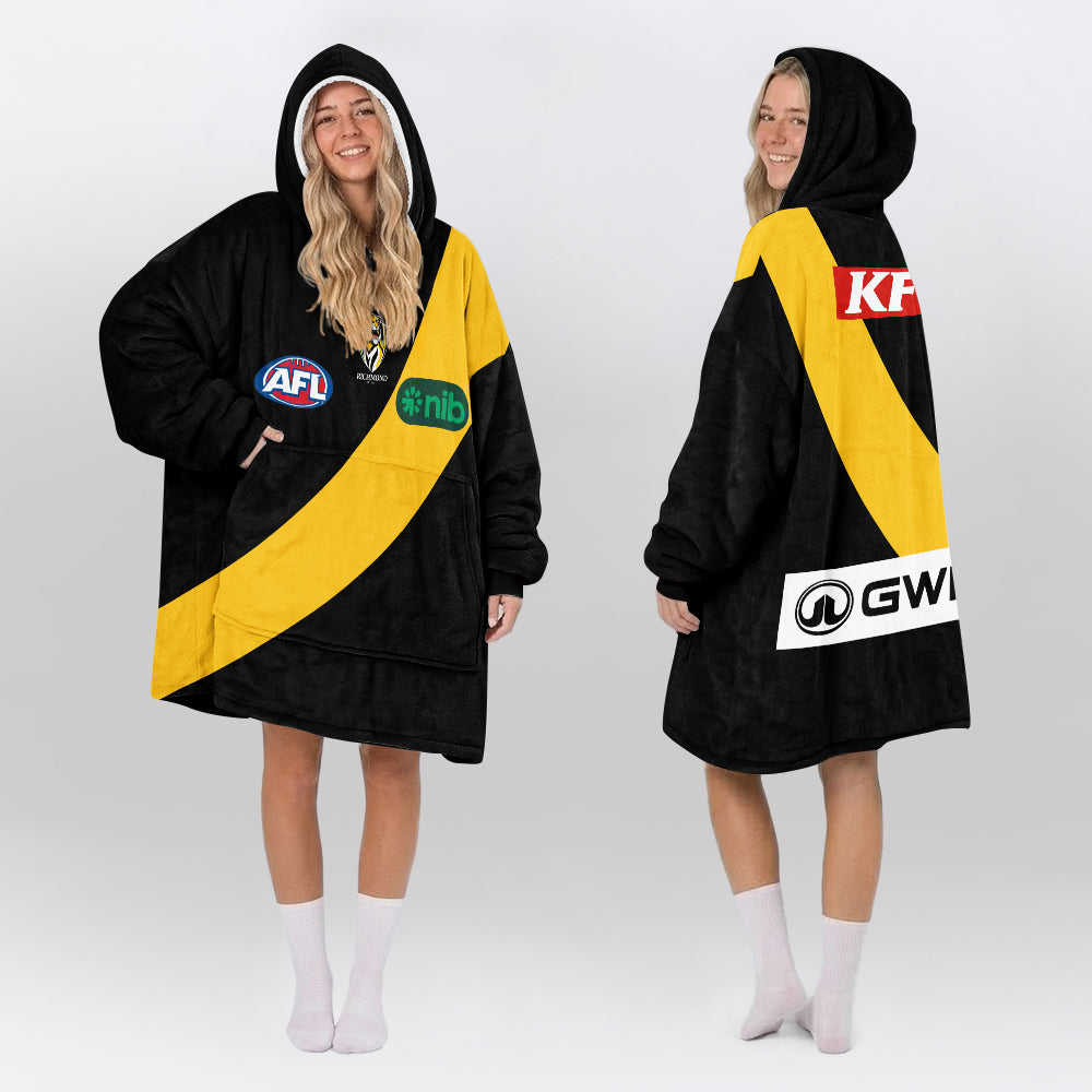 Richmond Tigers Blanket Hoodie