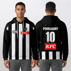 Collingwood Football 10 Pendlebury Waffle Hoodie