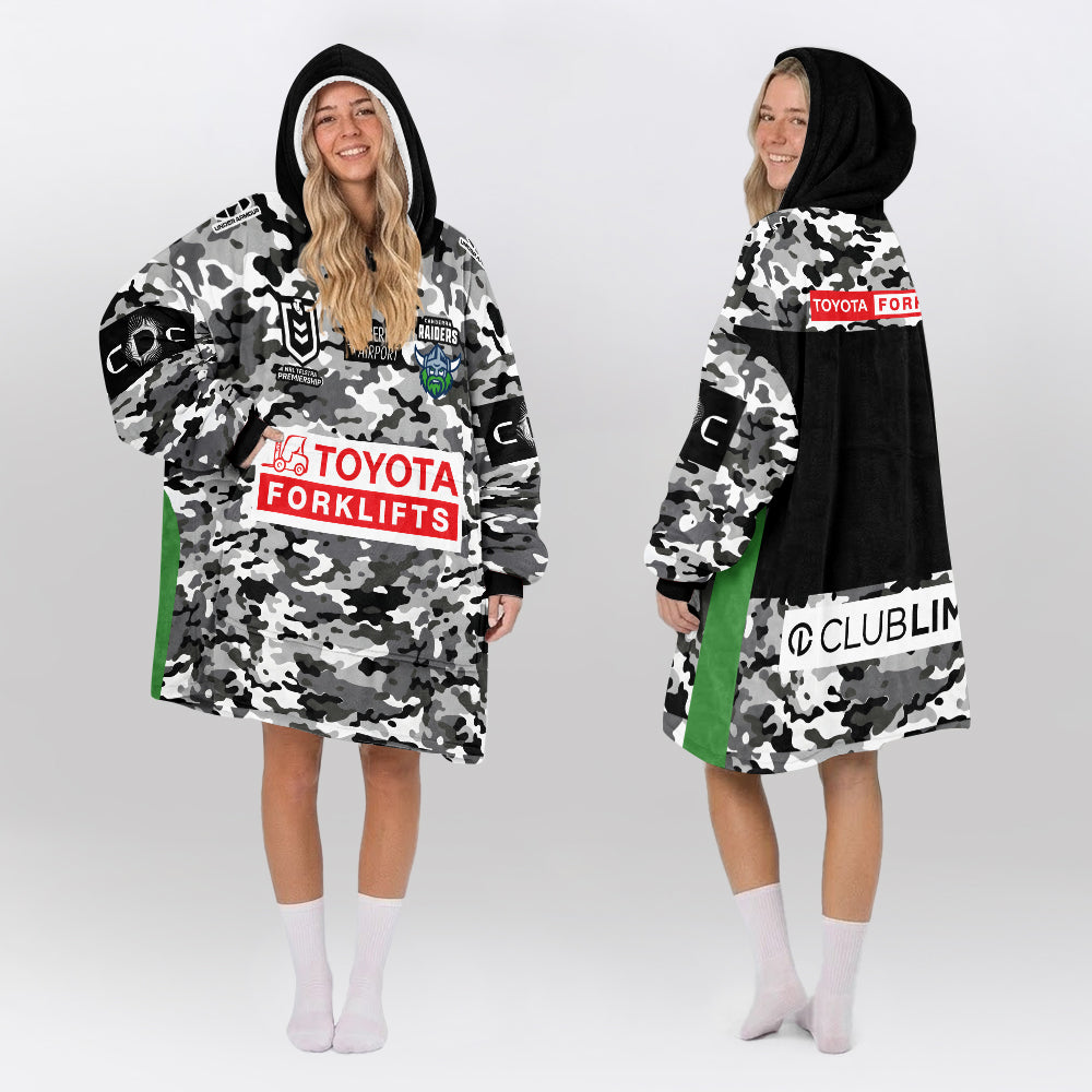 Canberra R Anzac 2026 Blanket Hoodie