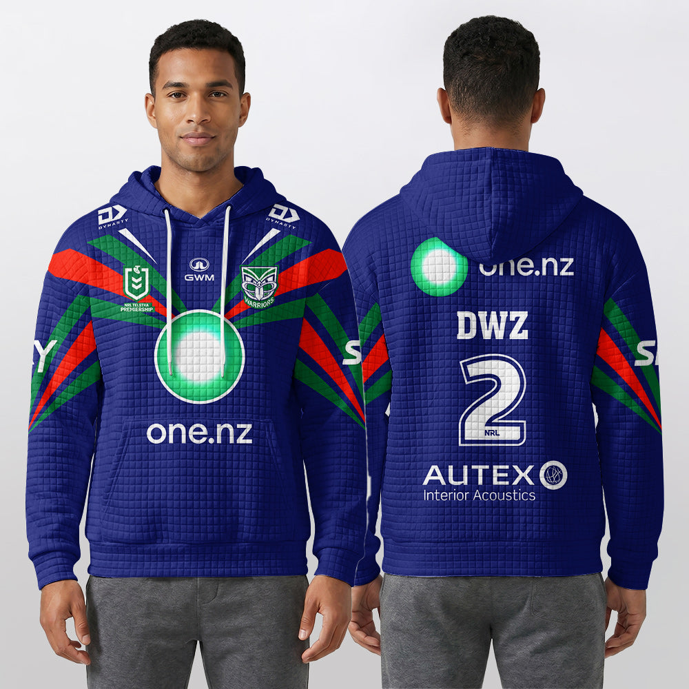 New Zealand 2026 Home Unisex Waffle Hoodie